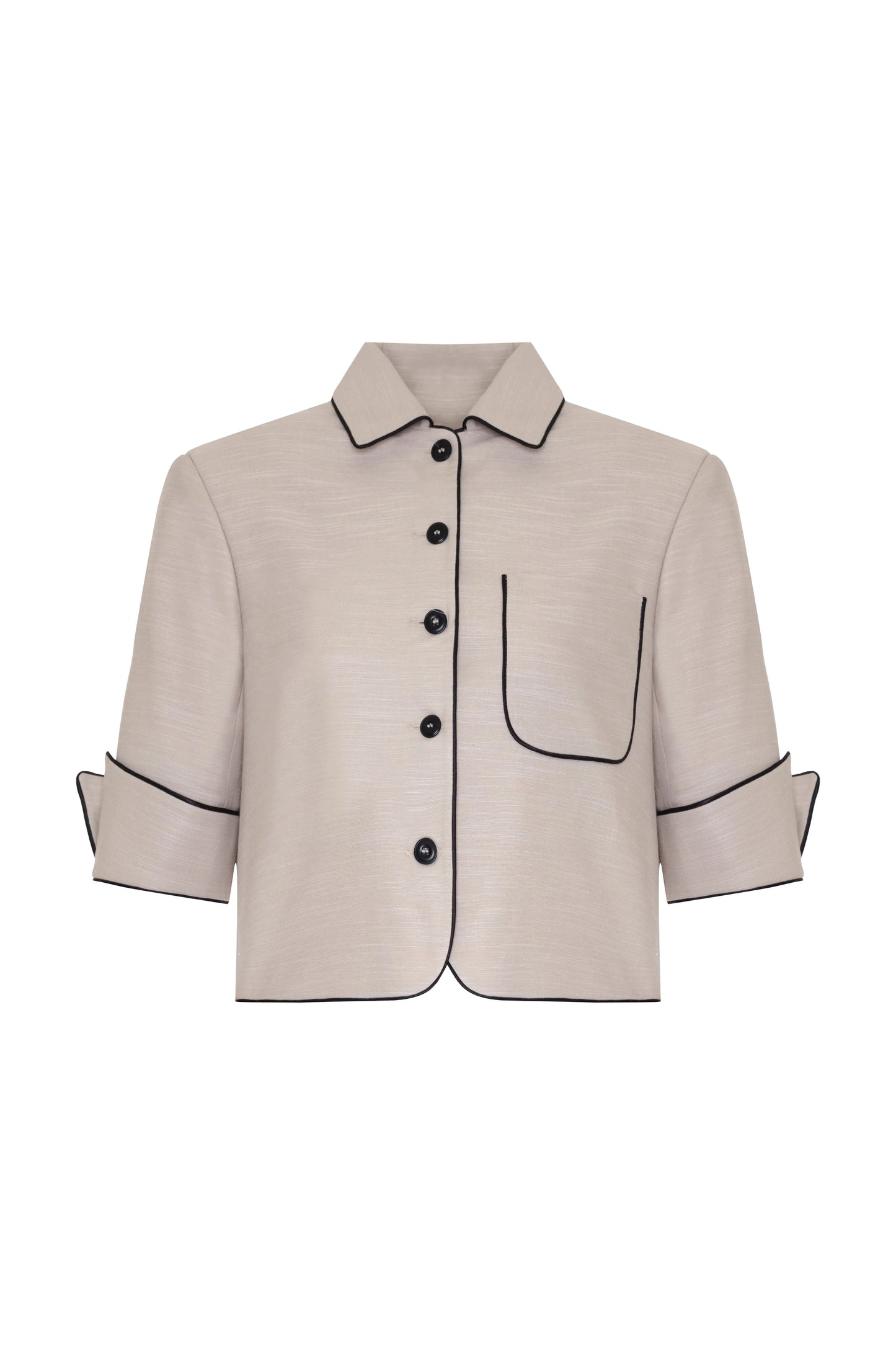 Chess Blazer Bej