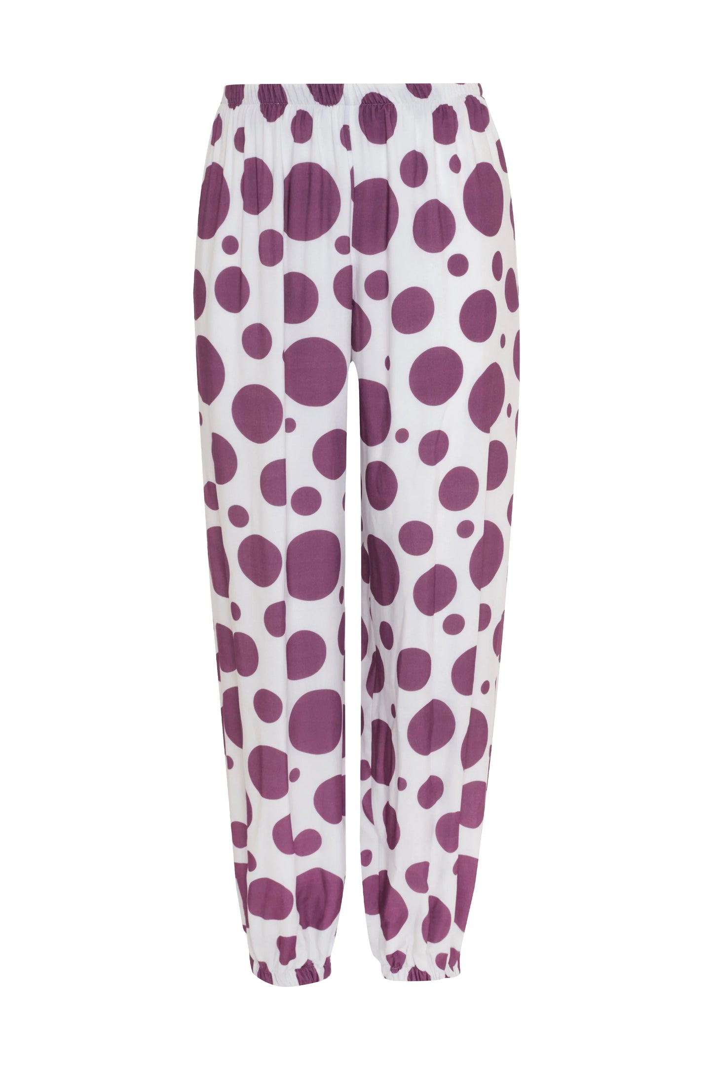Day Pants Mor Puantiyeli