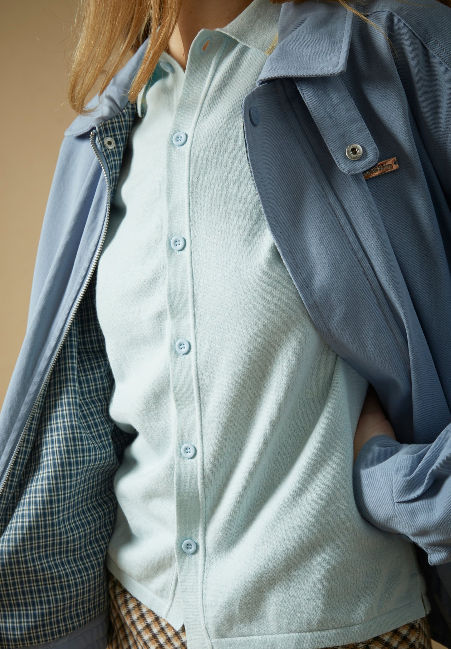 Baby Check Harrington Ceket