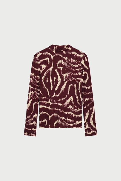 Desenli Balıkçı Yaka Üst