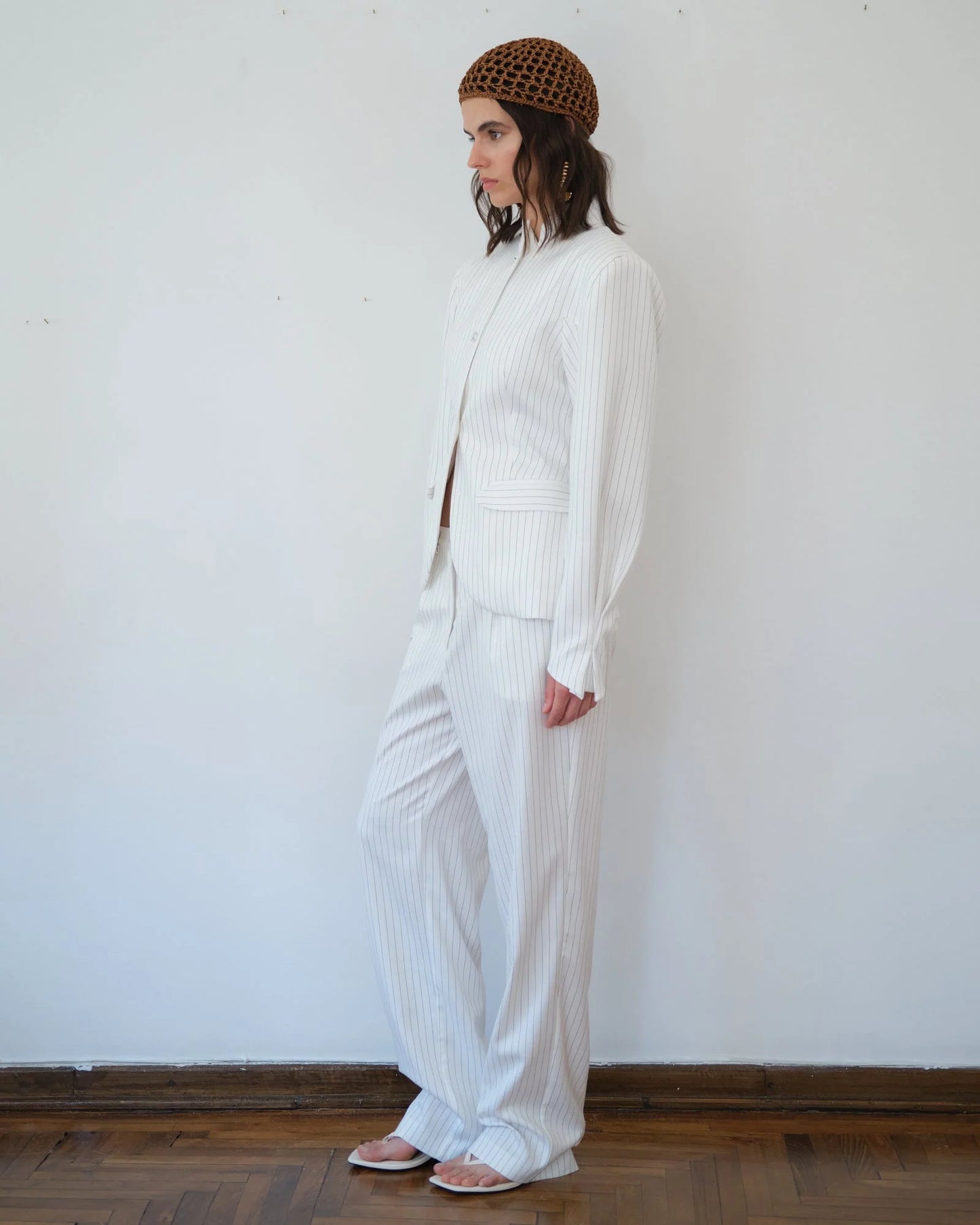 Tulip Blazer Beyaz
