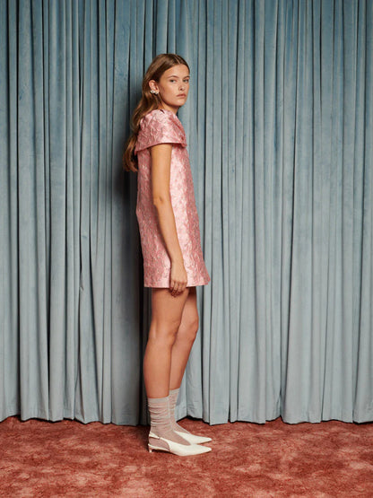 Pembe Mini Elbise