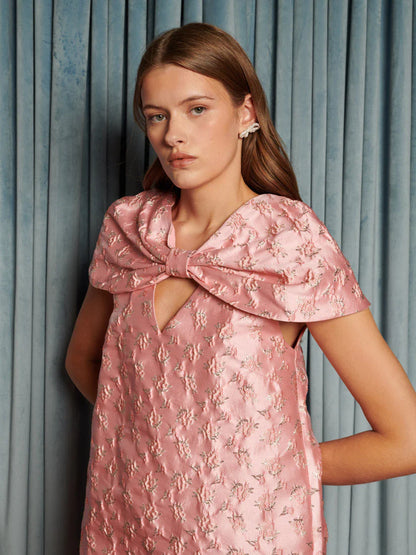 Pembe Mini Elbise