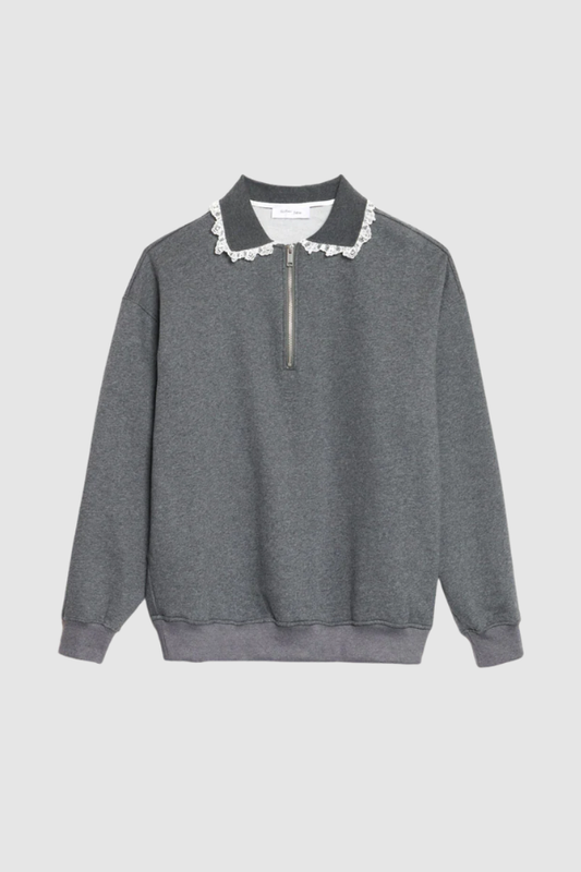 Fermuarlı Sweatshirt
